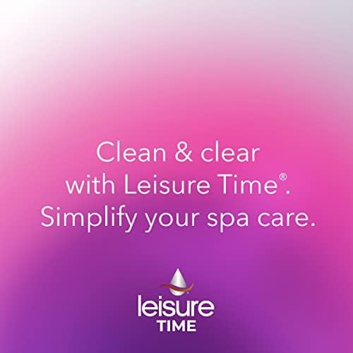 image:imageLeisure Time A Spa Bright and Clear Clarifying Formula for Enhanced Water Clarity and Filter Performance in Spas 2lbs2Pack