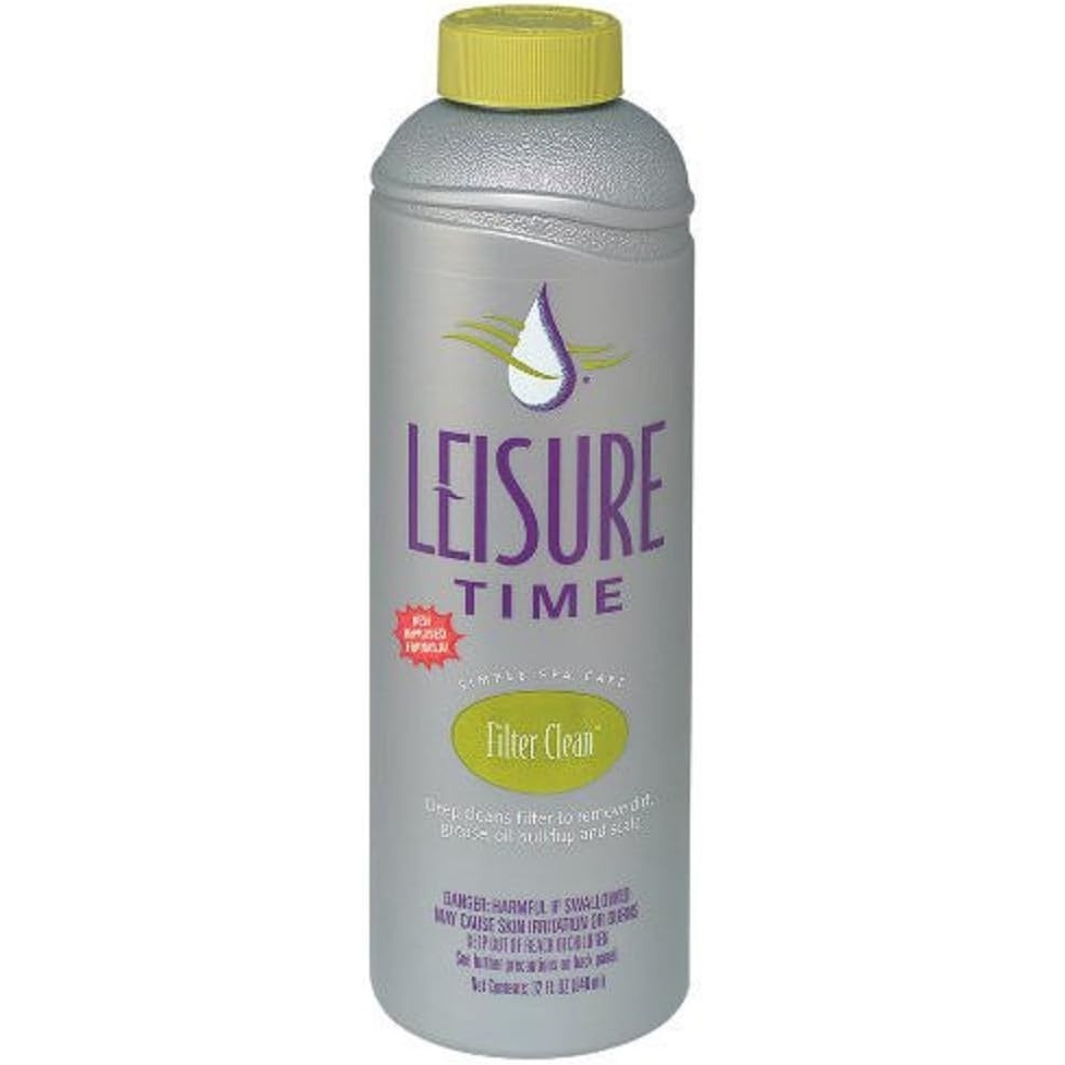 image:imageLeisure Time O Filter Clean Cartridge Cleaner Formula for Deep Cleaning Hot Tub Filters Improving Water Flow amp Filtration Efficiency 32 fl oz1Pack