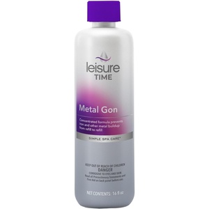 image:imageLeisure Time D Metal Gon for Spas and Hot Tubs Powerful Water Treatment Solution 16 Ounce1Pack