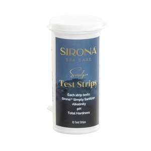 image:imageSirona Spa Care Simply Test Strips for Use with the Sirona Simply ChlorineFree amp BromineFree System for Spas amp Hot Tubs 25Count Bottle 82120