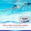 image:imageHTH 1274 MultiPurpose 6Way Kt Test Strips for Swimming Pools Chemical Tester 30 ctTest Kit
