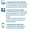 image:imageHTH 1274 MultiPurpose 6Way Kt Test Strips for Swimming Pools Chemical Tester 30 ctTest Strips