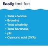 image:imageHTH 1276 Swimming Pool Care 6 Way Test Strips Swimming Pool Water Chemical Tester 30 StripsNo Size