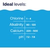 image:imageHTH 1276 Swimming Pool Care 6 Way Test Strips Swimming Pool Water Chemical Tester 30 StripsNo Size