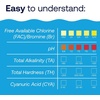 image:imageHTH 1276 Swimming Pool Care 6 Way Test Strips Swimming Pool Water Chemical Tester 30 StripsNo Size