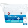 image:imageHTH 42052W Pool Care 3 Chlorine Tabs Advanced Individually Wrapped Tablets  Swimming Pool Sanitizer with Clarifier amp Algaecide Destroys Bacteria amp Algae Delivers Clear Water All Season 5 lbsAdvanced Tablets