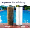 image:imageHTH 67071 Swimming Pool Care Filter Cleaner  Removes Dirt Oil and Grease Buildup for Crystal Clear WaterCleaner