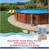 image:imageHTH 67120 Swimming Pool Care Pool Filter Sand 50lb  HighQuality Filtration Media for Clean Water