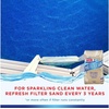 image:imageHTH 67120 Swimming Pool Care Pool Filter Sand 50lb  HighQuality Filtration Media for Clean Water