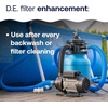 image:imageHTH 67121 Swimming Pool Care DE Filter Aid Improve Filtration Efficiency and Water Clarity 10lb