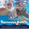image:imageHTH 91031 Brilliance Skimmer Basket Insert  Removes Debris Without Touching Tablets Works with Most Skimmer Baskets Designed for HTH Chlorine Tabs or Other 3 Tabs Helps Tabs Dissolve Efficiently