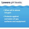 image:imageHTH Spa 86132 pH Down Spa amp Hot Tub Chemical Lowers pH Prevents Scale 25 lbsPack of 6