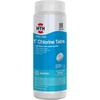 image:imageHTH 42047 Pool Care 1 Chlorine Tabs Swimming Pool Sanitizer with Added Clarifier  Eliminates Bacteria amp Algae Makes Water Clean amp Crystal Clear Sanitizes amp Protects  Slow Dissolving 5 lbs15 lb Bottle