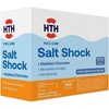 image:imageHTH 52047 Swimming Pool Care Salt Shock Stabilized Chlorinator 1 dose Treats 10000 gallons 5x12oz PacketsPack of 6