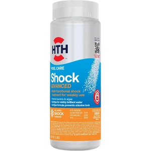 image:imageHTH 52034 Swimming Pool Care Shock Swimming Pool Chlorinator Boosts Chlorine Levels Cal Hypo Formula 55lb2lb