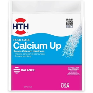 image:imageHTH 67059 Swimming Pool Care Calcium Hardness Up Swimming Pool Chemical Protects Swimming Pool Surfaces and Liners 4 LbsNo Size