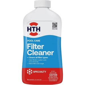image:imageHTH 67071 Swimming Pool Care Filter Cleaner  Removes Dirt Oil and Grease Buildup for Crystal Clear WaterCleaner