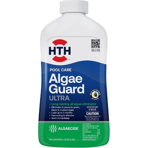 image:imageHTH 67089 Swimming Pool Care Algae Guard Ultra Swimming Pool Chemical Long Lasting Formula 32 fl ozGuard Ultra
