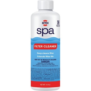 image:imageHTH Spa 86123 Filter Cleaner Spa amp Hot Tub Chemical Deep Cleans Filter Extends Filter Life 16 oz