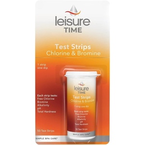 image:imageLeisure Time 45006A Spa amp Hot Tub Test Strips for Chlorine and BromineOne Size Pack of 12