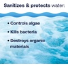 image:imageHTH Spa 86130 Clear chlorinating sanitizer Spa amp Hot Tub Chemical Controls Bacteria and Algae 125 lbs